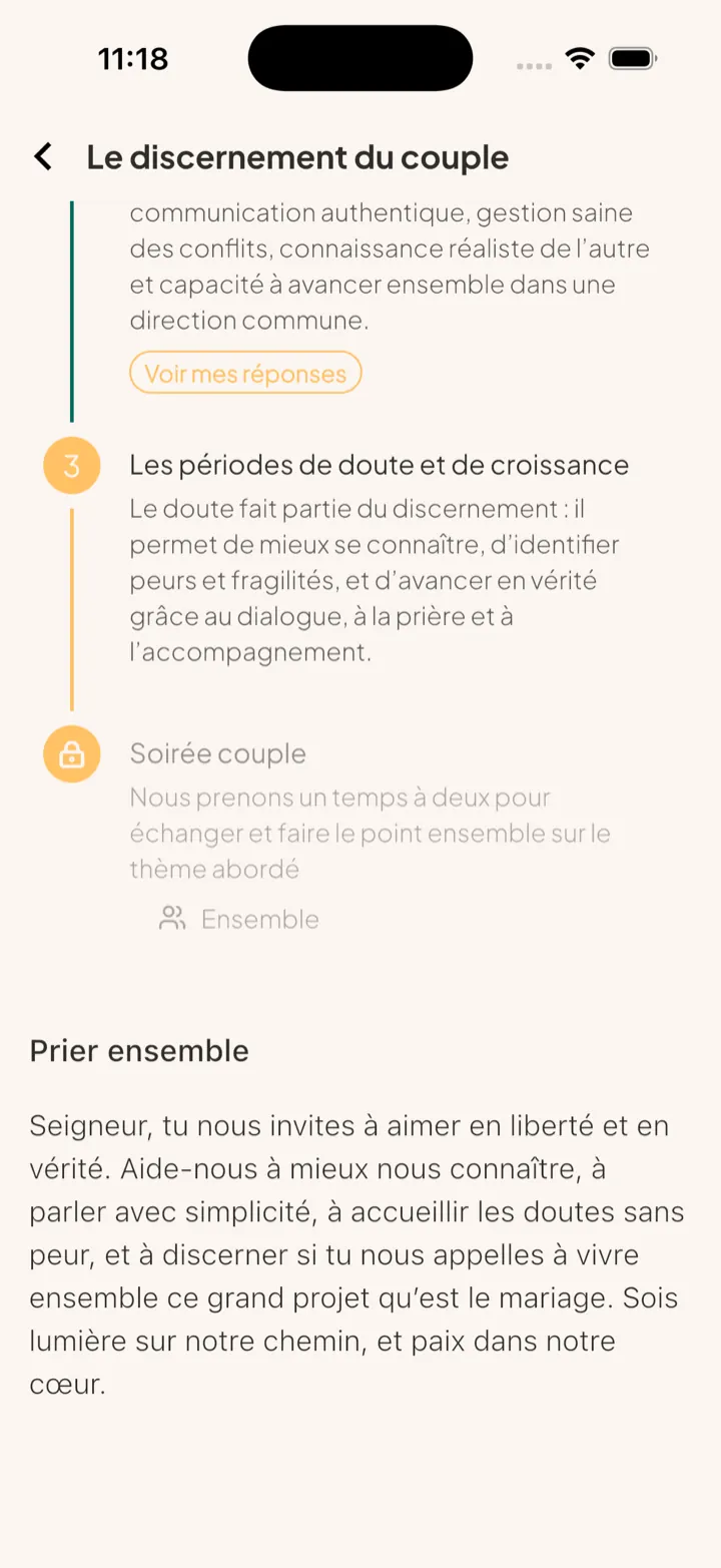 Ejercicio de pareja para hacer juntos en la aplicación.