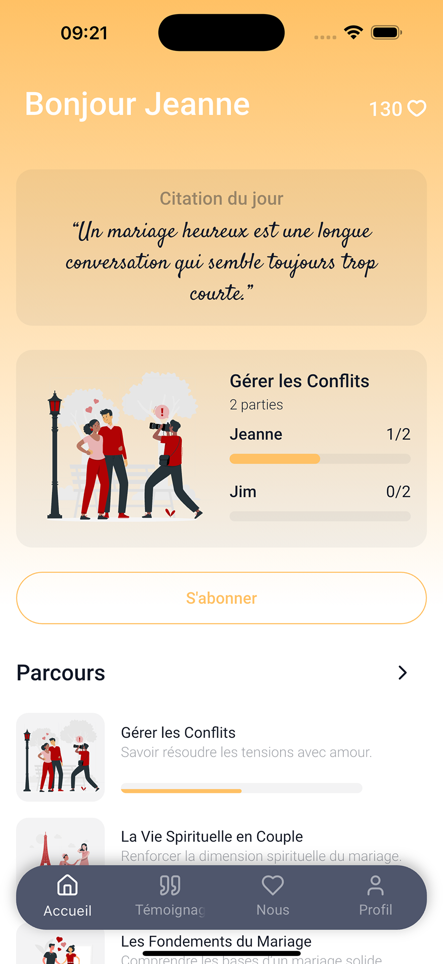 Home page