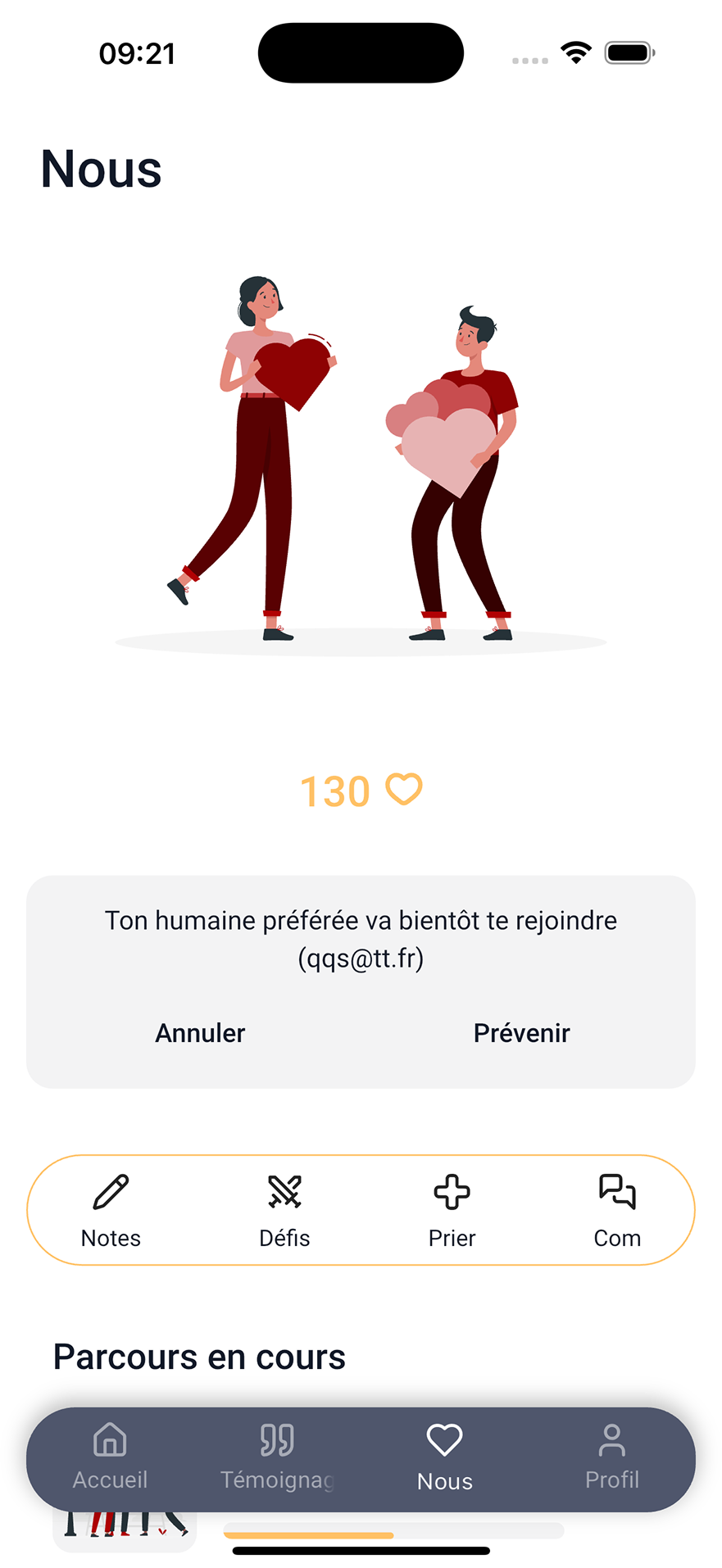 Avancer enselmble
